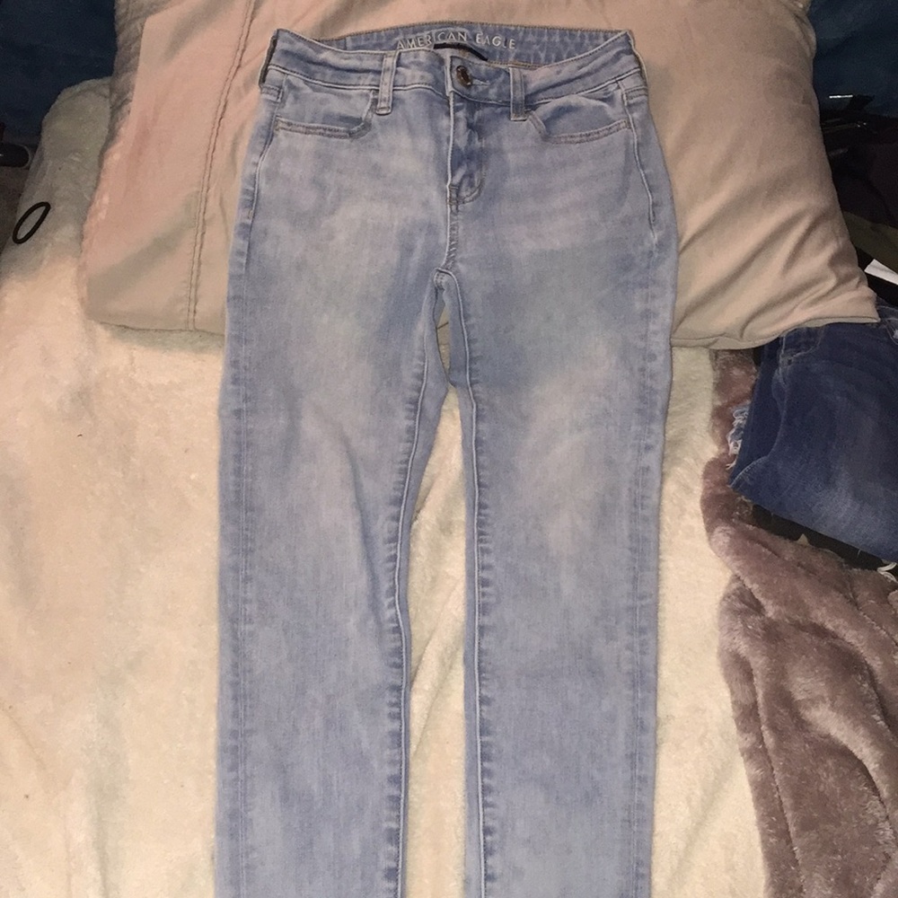 Light blue jeans